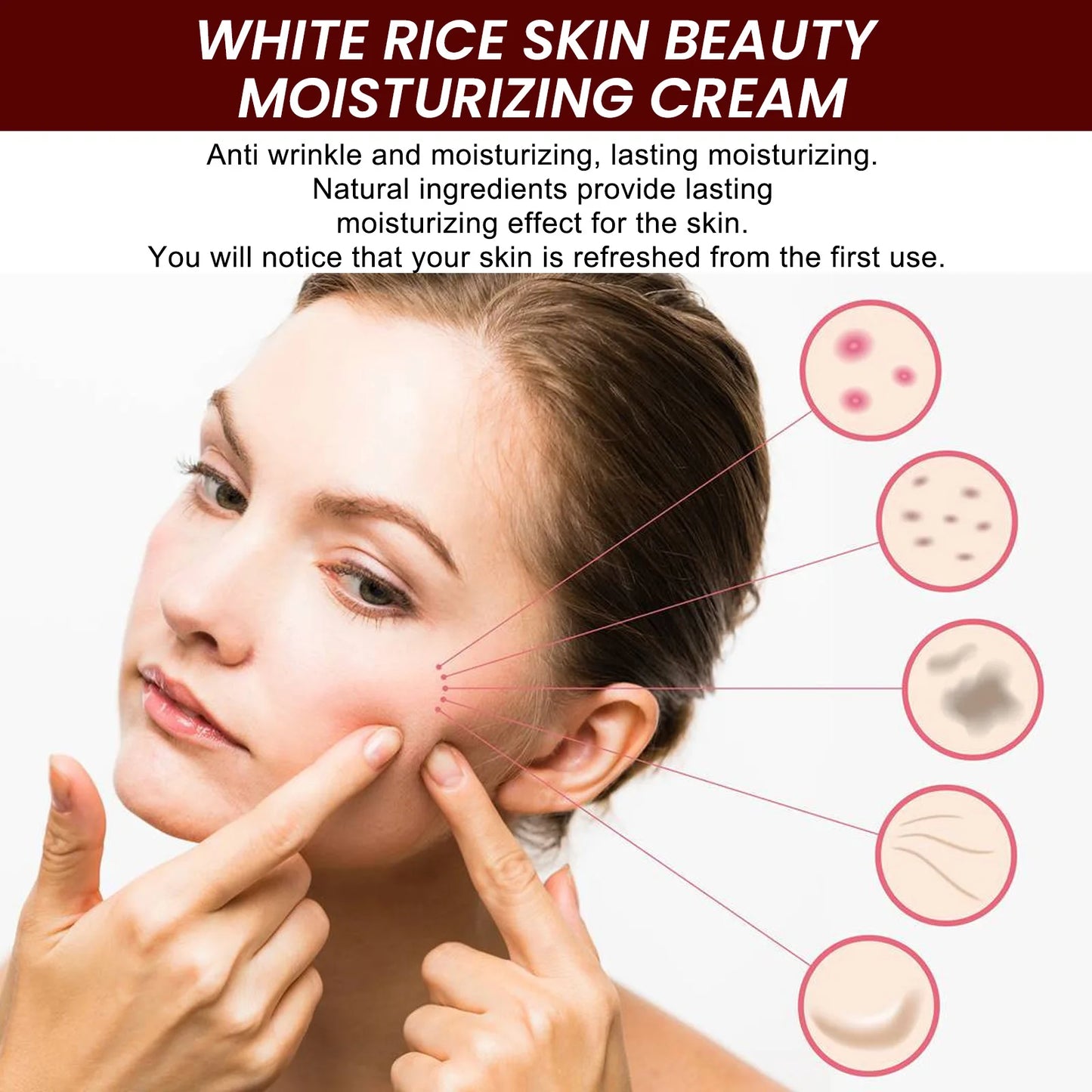 Rice Anti-wrinkle Facial Cream